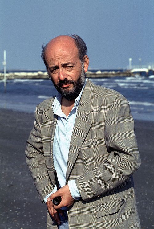 Bertrand Blier au Festival du film de Venise en 1993.